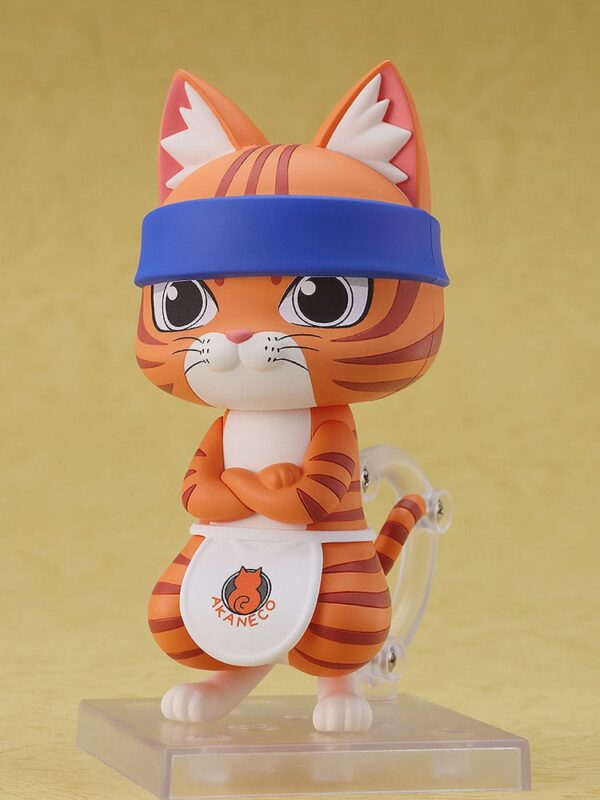 Red Cat Ramen Nendoroid Akció Figura Bunzo 10 cm