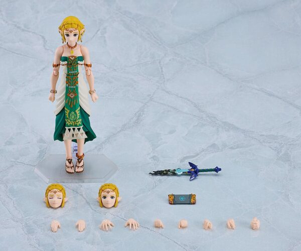 The Legend of Zelda Tears of the Kingdom Figma Akció Figura Zelda Tears of the Kingdom Ver. 16 cm