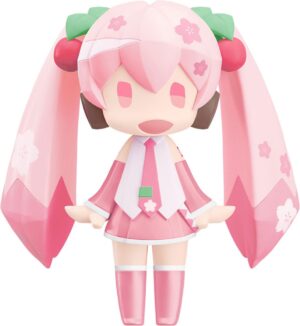 Character Vocal Series 01: Hatsune Miku HELLO! GOOD SMILE Akció Figura Sakura Miku 10 cm