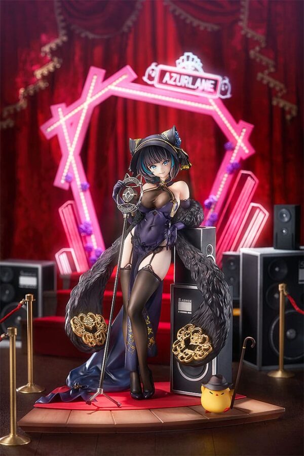 Azur Lane Szobor 1/7 Cheshire: Cait Sith Crooner Ver. 24 cm Azur Lane Szobor 1/7 Cheshire: Cait Sith Crooner Ver. 24 cm