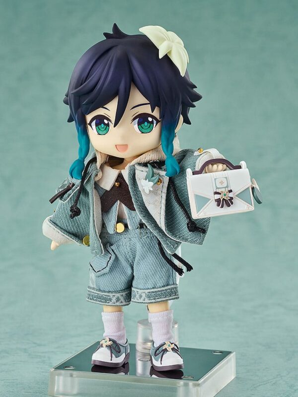 Genshin Impact Nendoroid Doll Akció Figura Venti: Blue Ballad Ver. 14 cm