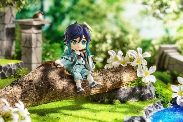 Genshin Impact Nendoroid Doll Akció Figura Venti: Blue Ballad Ver. 14 cm