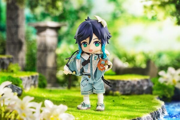 Genshin Impact Nendoroid Doll Akció Figura Venti: Blue Ballad Ver. 14 cm