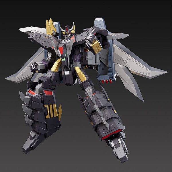Dancouga - Super Beast Machine God The Gattai Diecast / PVC Akció Figura Dairyuga 26 cm