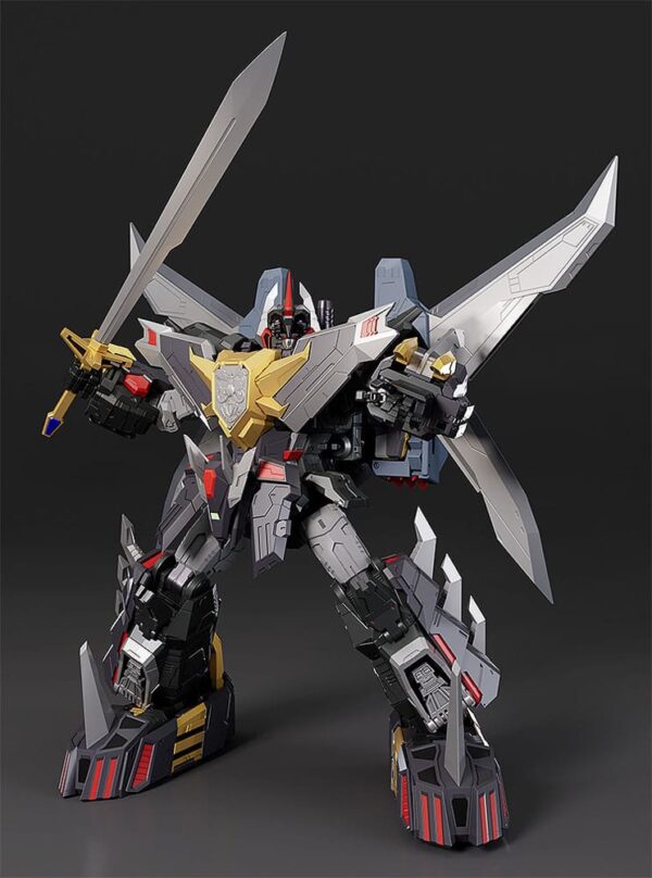Dancouga - Super Beast Machine God The Gattai Diecast / PVC Akció Figura Dairyuga 26 cm