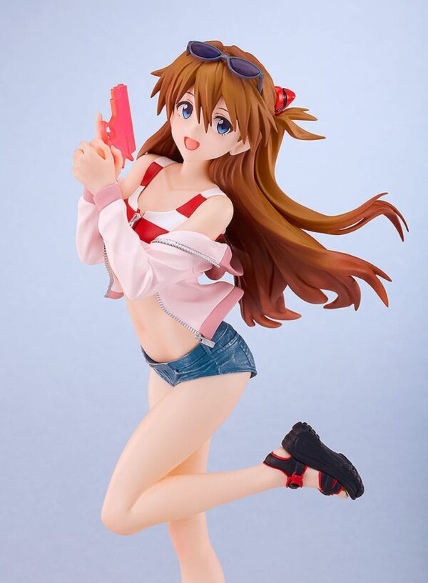 Rebuild of Evangelion Pop Up Parade L PVC Szobor Beach Queens: Asuka Shikinami Langley 22 cm
