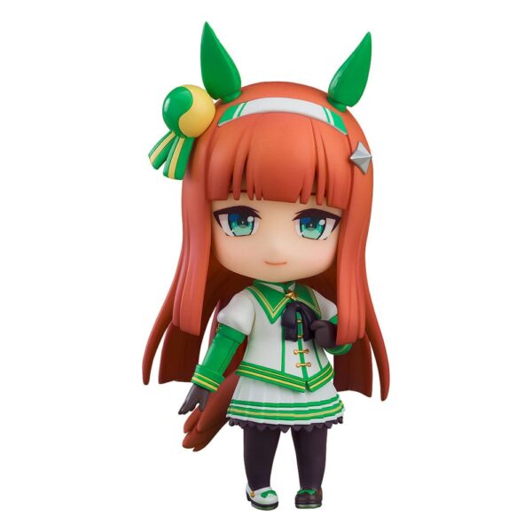 Uma Musume Pretty Derby Nendoroid Akció Figura Silence Suzuka 10 cm