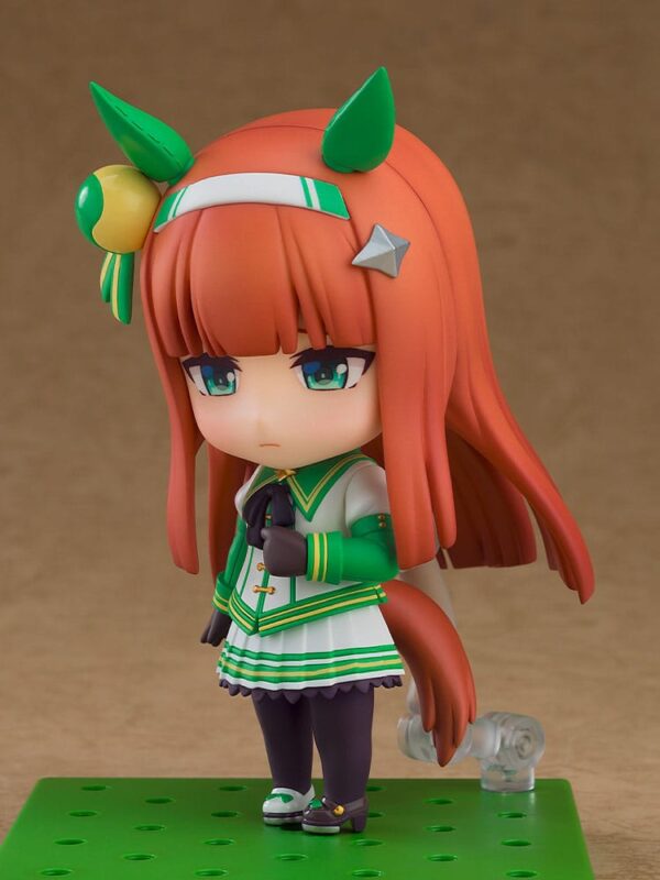 Uma Musume Pretty Derby Nendoroid Akció Figura Silence Suzuka 10 cm