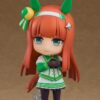 Uma Musume Pretty Derby Nendoroid Akció Figura Silence Suzuka 10 cm