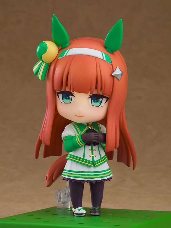 Uma Musume Pretty Derby Nendoroid Akció Figura Silence Suzuka 10 cm