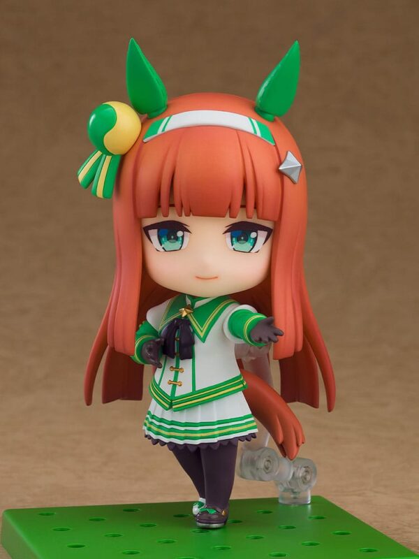 Uma Musume Pretty Derby Nendoroid Akció Figura Silence Suzuka 10 cm