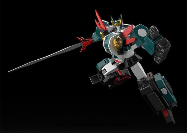 The Brave Fighter of Legend Da-Garn Akció Figura The Gattai Seven Changer 25 cm