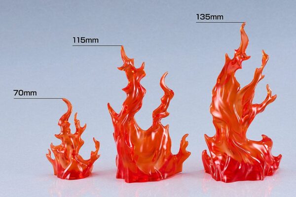 The Simple Effect Parts for Figuras Flames: Red