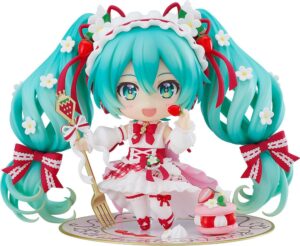 Character Vocal Series 01 Nendoroid Akció Figura Hatsune Miku 15th Anniversary Ver. 10 cm
