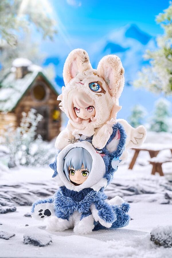 Fluffy Land Parts for Nendoroid Doll Figuras Kigurumi Pajamas: Caesar