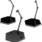 The Simple Stand Mini Nendoroid More for Mini Figuras & Models Black Hex Type 3-Pack