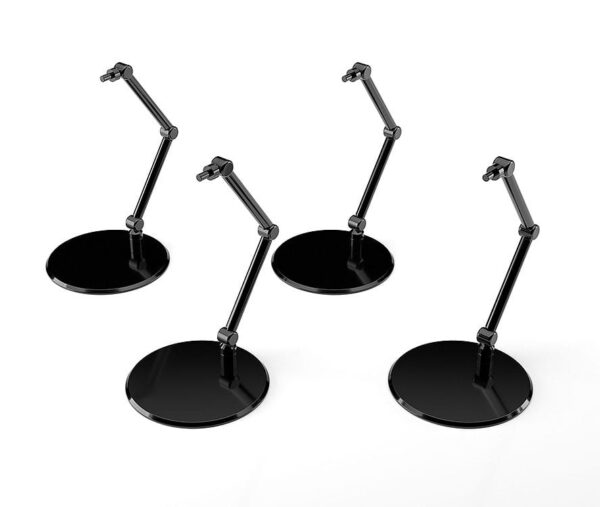 The Simple Stand Mini Nendoroid More for Mini Figuras & Models mini Black 4er-Pack