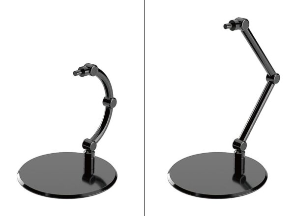 The Simple Stand Mini Nendoroid More for Mini Figuras & Models mini Black 4er-Pack