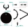 The Simple Stand Mini Nendoroid More for Mini Figuras & Models mini Black 4er-Pack