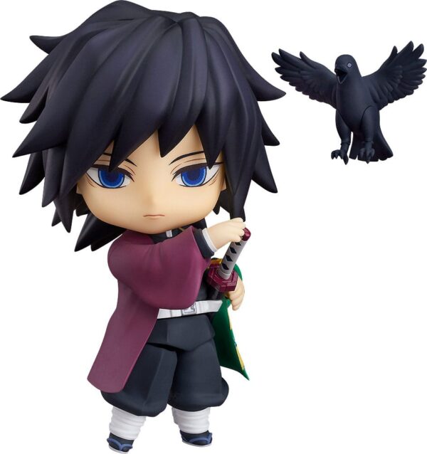 Kimetsu no Yaiba: Demon Slayer Nendoroid Akció Figura Giyu Tomioka 10 cm