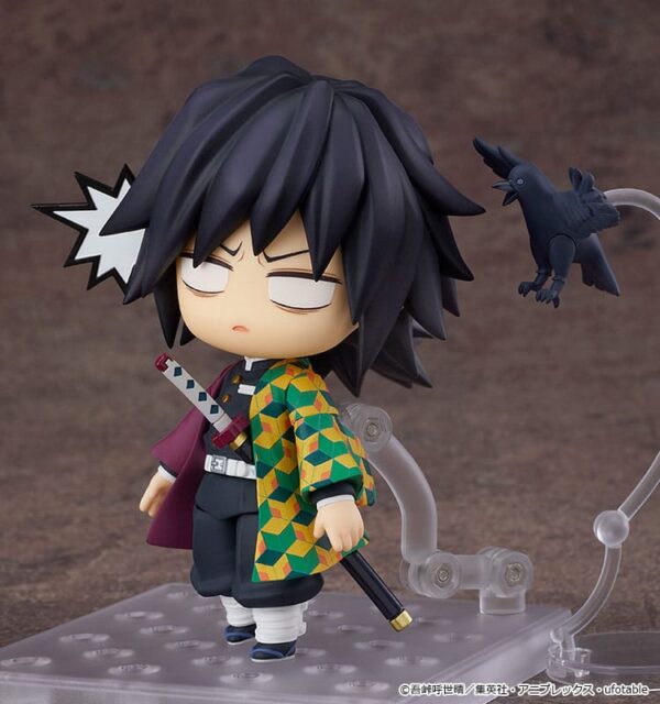 Kimetsu no Yaiba: Demon Slayer Nendoroid Akció Figura Giyu Tomioka 10 cm