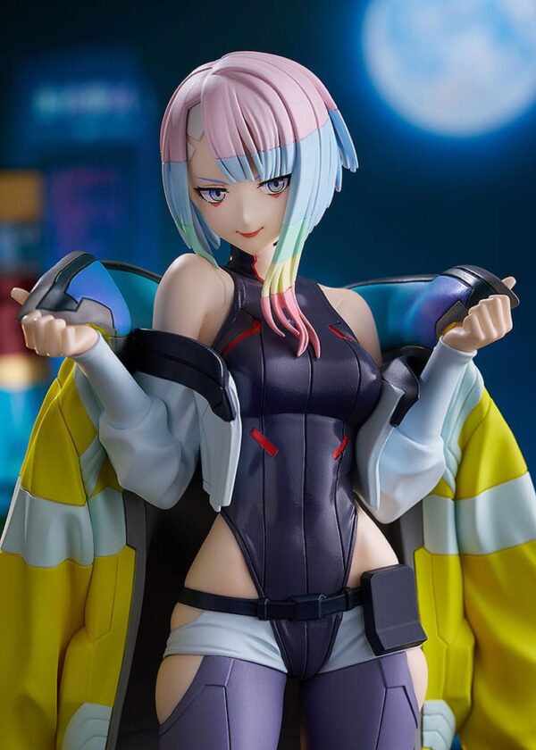 Cyberpunk: Edgerunners Pop Up Parade PVC Szobor Lucy L Size 23 cm