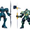 Starknight Tekkaman Blade Moderoid Plastic Model Kits 2-Pack Tekkaman Dagger & Tekkaman Axe