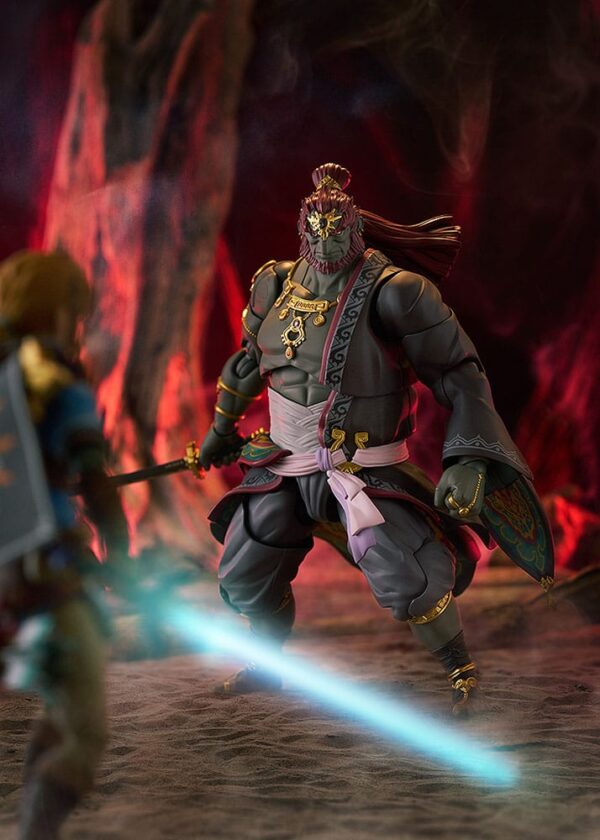The Legend of Zelda Tears of the Kingdom Figma Akció Figura Ganondorf Tears of the Kingdom Ver. 19 cm