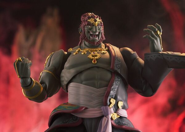 The Legend of Zelda Tears of the Kingdom Figma Akció Figura Ganondorf Tears of the Kingdom Ver. 19 cm
