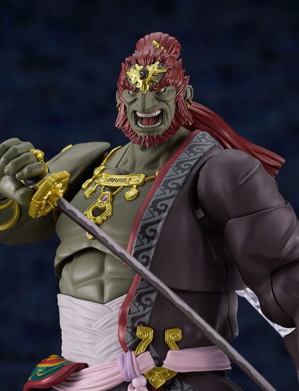 The Legend of Zelda Tears of the Kingdom Figma Akció Figura Ganondorf Tears of the Kingdom Ver. 19 cm