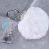 Blue Archive Acrylic Kulcstartó Asuna's Rabbit Tail Grenade 6 cm