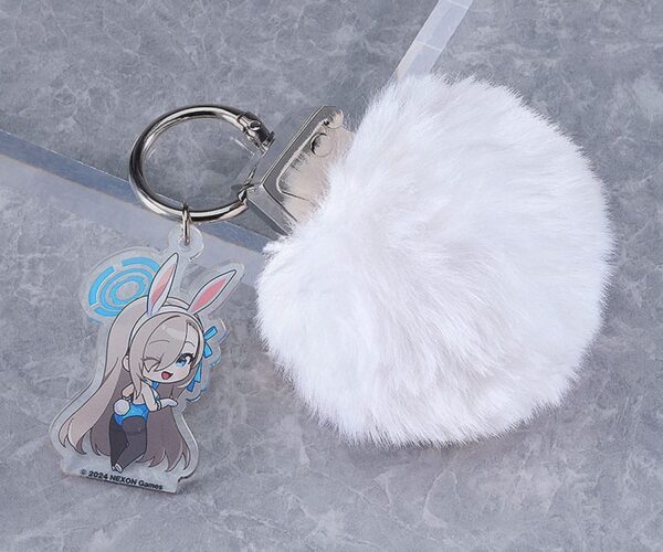 Blue Archive Acrylic Kulcstartó Asuna's Rabbit Tail Grenade 6 cm