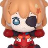 Neon Genesis Evangelion: Rebuild of Evangelion Huggy Good Smile Chibi Figura Asuka Shikinami Langley: Eye Patch Ver. 7 cm