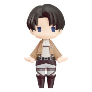 Attack on Titan HELLO! GOOD SMILE Akció Figura Levi 10 cm
