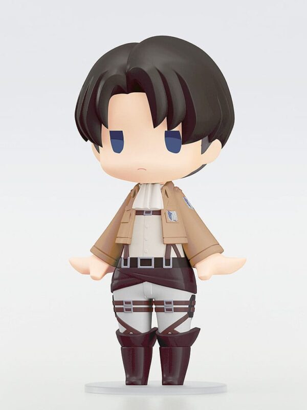 Attack on Titan HELLO! GOOD SMILE Akció Figura Levi 10 cm Attack on Titan HELLO! GOOD SMILE Akció Figura Levi 10 cm