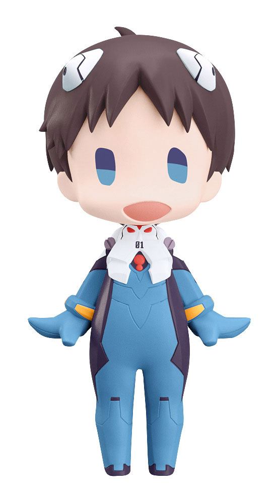 Rebuild of Evangelion HELLO! GOOD SMILE Akció Figura Shinji Ikari 10 cm Rebuild of Evangelion HELLO! GOOD SMILE Akció Figura Shinji Ikari 10 cm