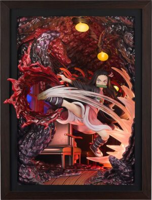 Demon Slayer: Kimetsu no Yaiba PVC Szobor Nezuko Kamado: Mugen Train 36 cm