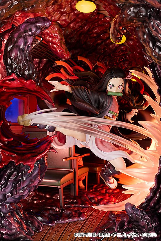 Demon Slayer: Kimetsu no Yaiba PVC Szobor Nezuko Kamado: Mugen Train 36 cm Demon Slayer: Kimetsu no Yaiba PVC Szobor Nezuko Kamado: Mugen Train 36 cm