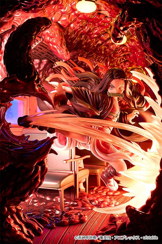 Demon Slayer: Kimetsu no Yaiba PVC Szobor Nezuko Kamado: Mugen Train 36 cm Demon Slayer: Kimetsu no Yaiba PVC Szobor Nezuko Kamado: Mugen Train 36 cm