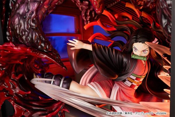 Demon Slayer: Kimetsu no Yaiba PVC Szobor Nezuko Kamado: Mugen Train 36 cm Demon Slayer: Kimetsu no Yaiba PVC Szobor Nezuko Kamado: Mugen Train 36 cm
