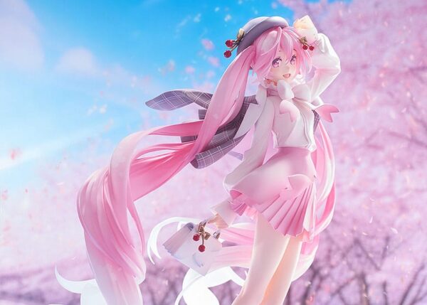 Character Vocal Series 01: Hatsune Miku PVC Szobor 1/6 Sakura Miku: Hanami Outfit Ver. 28 cm