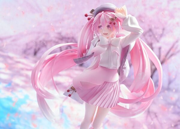 Character Vocal Series 01: Hatsune Miku PVC Szobor 1/6 Sakura Miku: Hanami Outfit Ver. 28 cm
