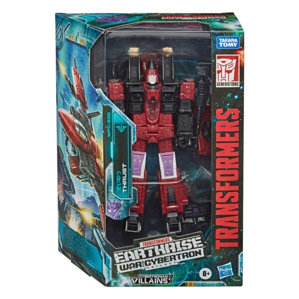 Transformers Generations War for Cybertron: Earthrise Voyager Class Akció Figura Thrust 18 cm