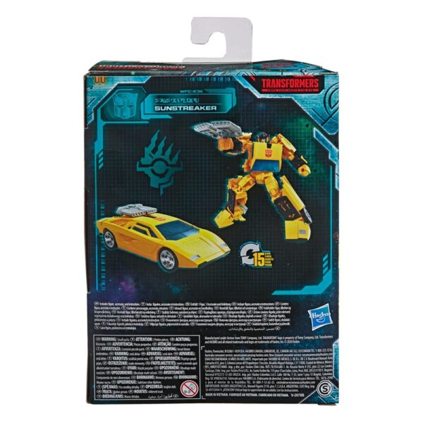 Transformers Generations War for Cybertron: Earthrise Deluxe Class Akció Figura Sunstreaker 14 cm