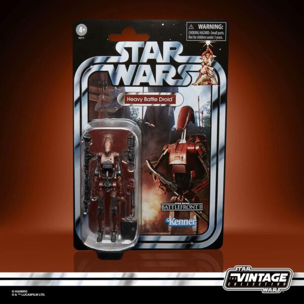 Star Wars Vintage Collection Gaming Greats Akció Figura 2021 Heavy Battle Droid (Battlefront II)