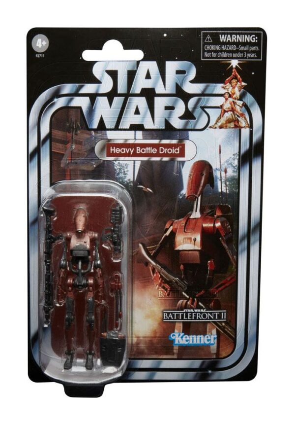 Star Wars Vintage Collection Gaming Greats Akció Figura 2021 Heavy Battle Droid (Battlefront II)