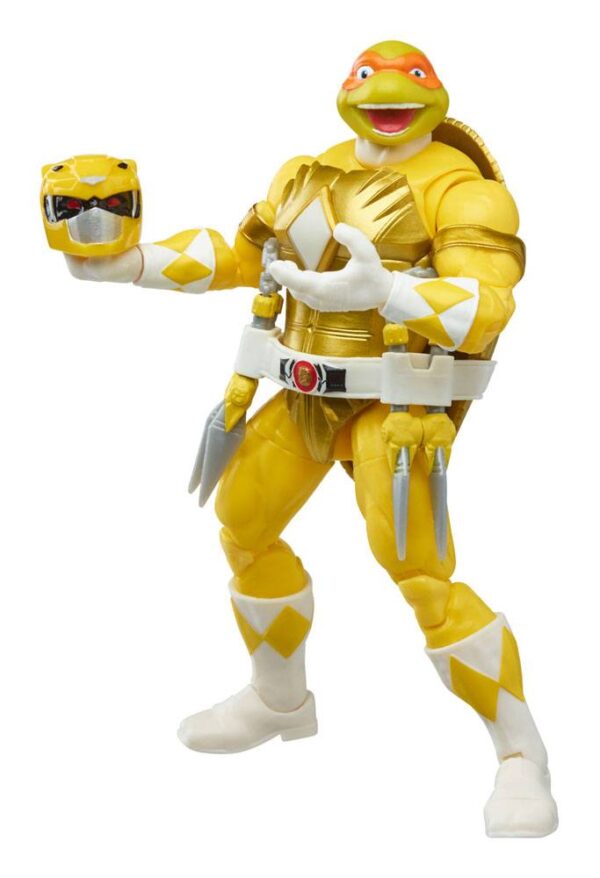 Power Rangers x TMNT Lightning Collection Akció Figuras 2022 Morphed April O´Neil & Michelangelo