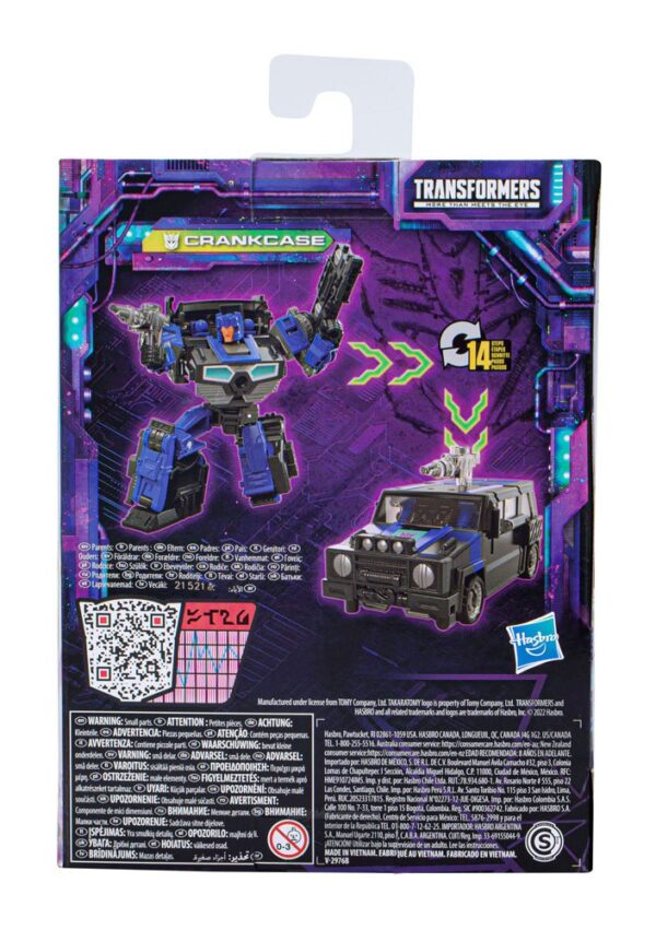 Transformers Generations Legacy Deluxe Class Akció Figura Crankcase 14 cm