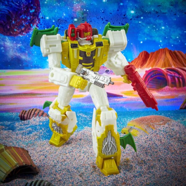 Transformers Generations Legacy Voyager Class Akció Figura 2022 G2 Universe Jhiaxus 18 cm