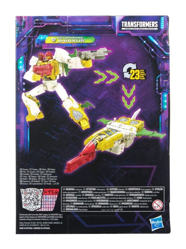 Transformers Generations Legacy Voyager Class Akció Figura 2022 G2 Universe Jhiaxus 18 cm